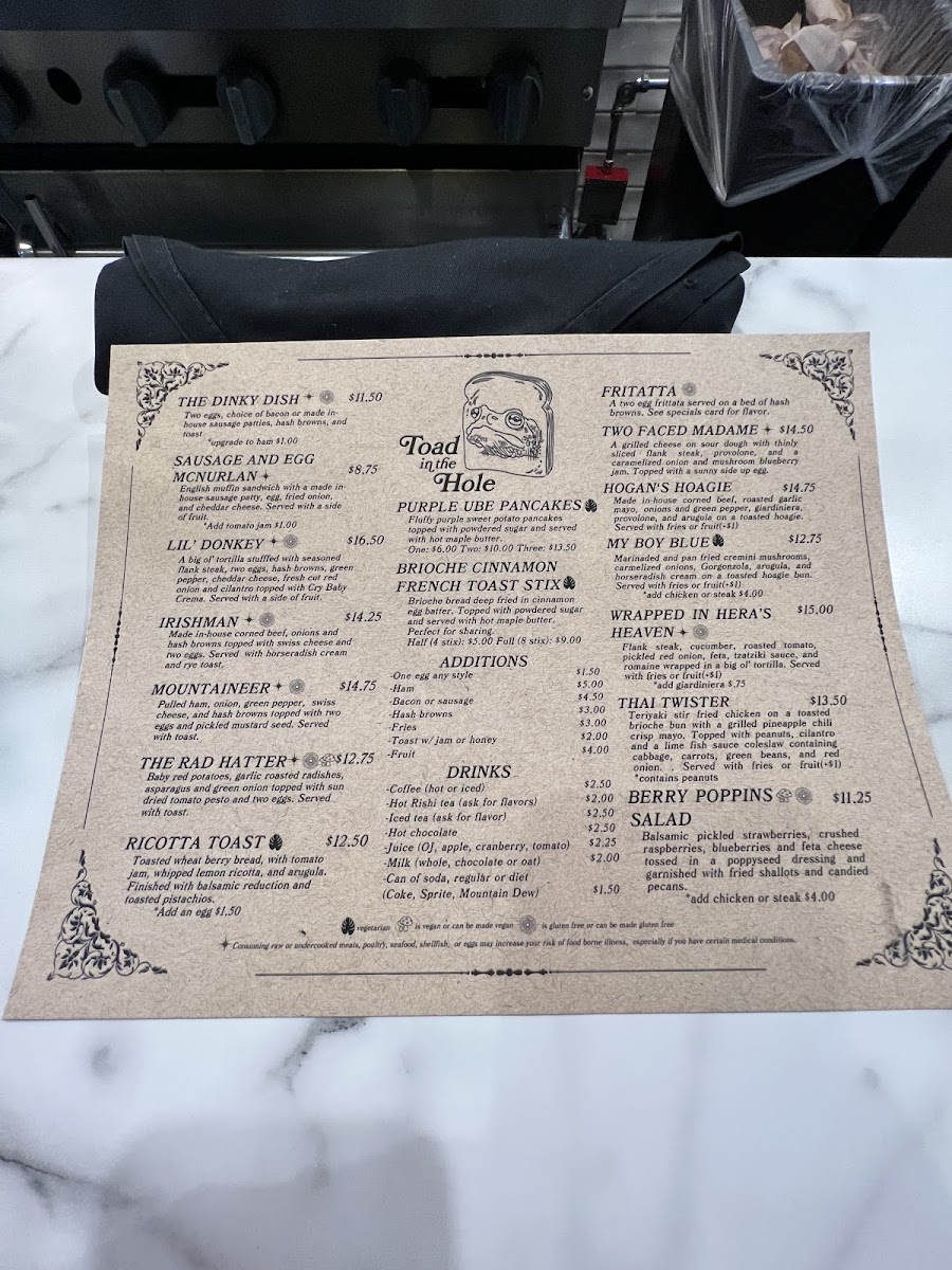 Menu Toad In The Hole-5